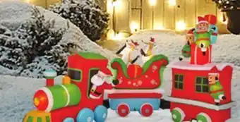 Canadian Tire 16' inflatable christmas train offer