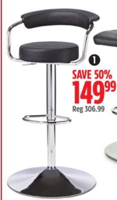 Canadian Tire For living adjustable bar stool offer