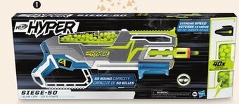 Canadian Tire Nerf hyper siege 50 pump-action blaster offer