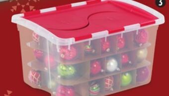 Canadian Tire 45l flip-top ornament box offer