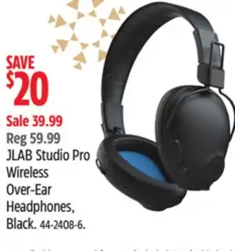 Jlab studio pro wireless over-ear headphones, black
