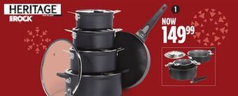 Canadian Tire Heritage 14-pc non-stick t-lock diamond cookset offer