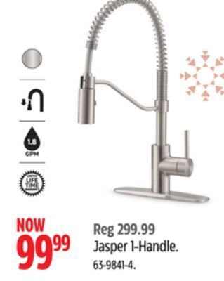 Canadian Tire Danze jasper 1-handle offer