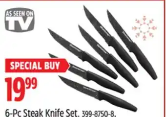Canadian Tire 6-pc steak knife set offer