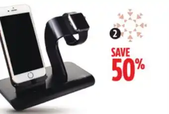Canadian Tire Bluehive wireless charging dock with apple watch charger offer