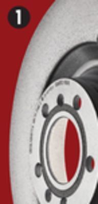 Canadian Tire Brembo uv-coated brake rotors offer