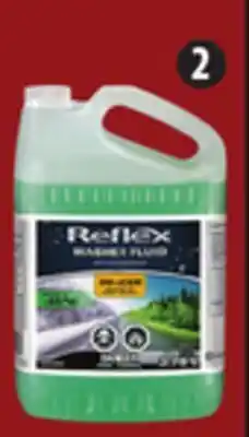 Canadian Tire Reflex all-season washer fluid, 4-pack or ice defence washer fluid, 3.78l offer