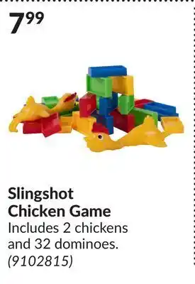 Princess Auto Slingshot chicken game offer
