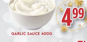 Marché Adonis Garlic sauce offer