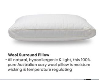 Sleep Country Wool surround pillow offer