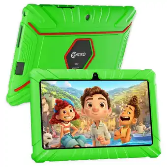 Best Buy Contixo kids tablet v8, 7-inch hd, ages 3-7, toddler tablet with camera, parental control - android 11, 16gb, wifi, learning offer