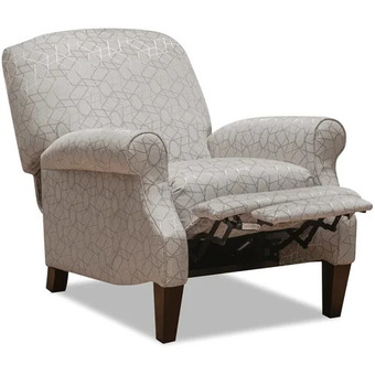 The Brick Evelyn fabric recliner - bangle white offer