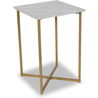 The Brick Mia faux marble chairside table offer