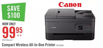 The Brick Canon compact wireless all-in-one printer offer