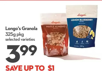 Longo's Longo's granola offer