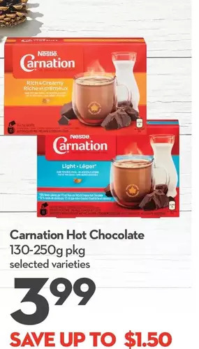 Longo's Carnation hot chocolate offer