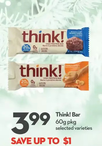 Longo's Think! bar offer