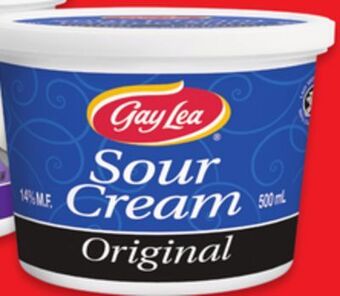 Walmart Gay lea sour cream offer