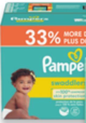 Walmart Pampers swaddlers ultra value pack diapers offer