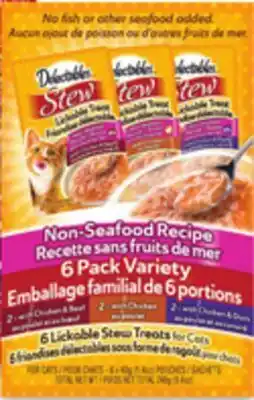 Walmart Delectables lickable treats for cats offer