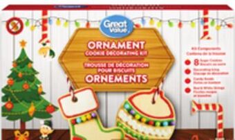 Walmart Great value cookie decorating kit offer