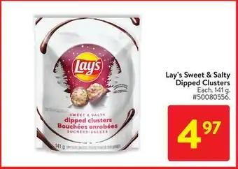 Walmart Lay's sweet & salty dipped clusters offer