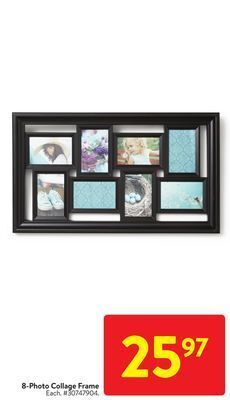 Walmart 8-photo collage frame offer