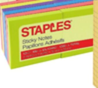 Staples Staples stickies adhesive notes offer