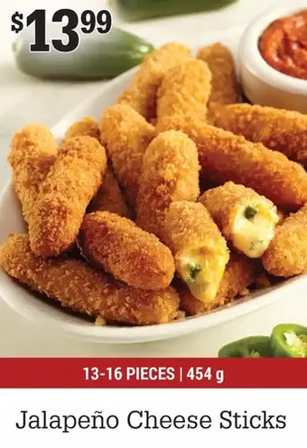 M & M Food Market Jalapeno cheese sticks offer
