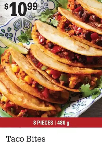 M & M Food Market Taco bites offer