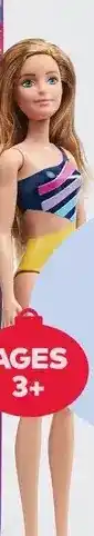 Giant Tiger Barbie beach doll offer