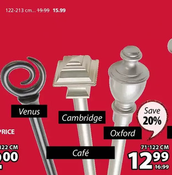JYSK Venus/cambridge/oxford cafe offer