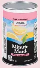 Giant Tiger Minute maid frozen drinks offer