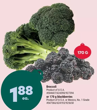 Giant Tiger Broccoli offer