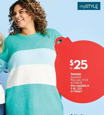 Giant Tiger Sweater offer