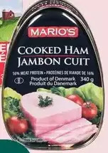 Giant Tiger Mario's canned meat offer