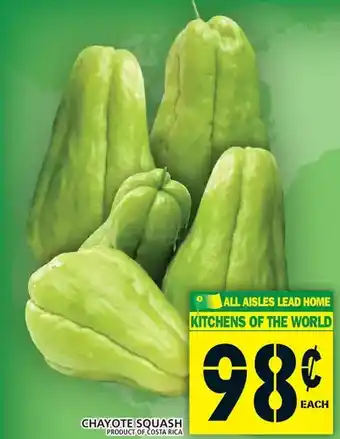 Food Basics Chayote squash offer