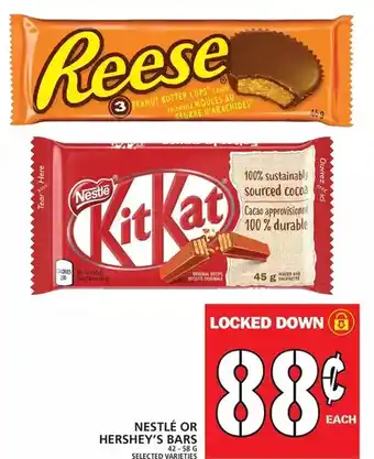 Food Basics Nestlé or hershey's bars offer