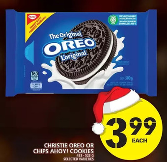 Food Basics Christie oreo or chips ahoy! cookies offer