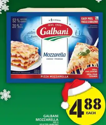 Food Basics Galbani mozzarella offer