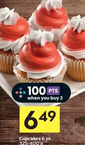 Foodland Cupcakes offer