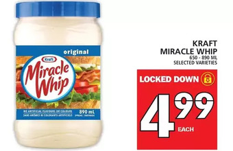 Food Basics Kraft miracle whip offer