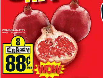 Food Basics Pomegranates offer