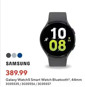 Staples Samsung galaxy watch5 smart watch bluetooth, 44mm offer