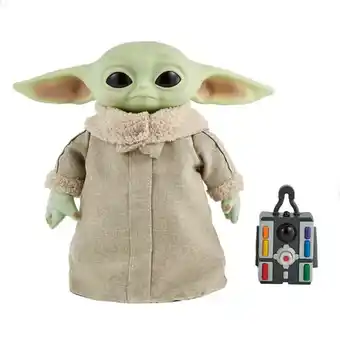 Canadian Tire Star wars: the mandalorian grogu, the child, 12" plush motion r/c toy offer