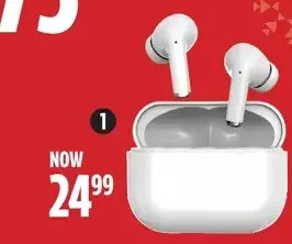 Canadian Tire Bluehive bluepods+wireless charging earbuds. offer