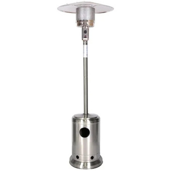 Canadian Tire Stainless-steel propane patio heater | outdoor fire tables offer