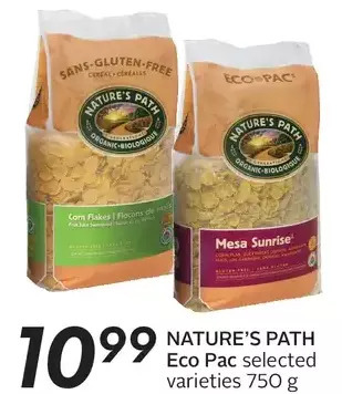 Sobeys Nature's path eco pac offer