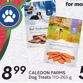 Sobeys Caledon farms dog treats offer