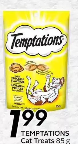 Sobeys Temptations cat treats offer